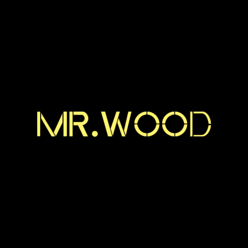 Логотип для фабрики дверей Mr. Wood.