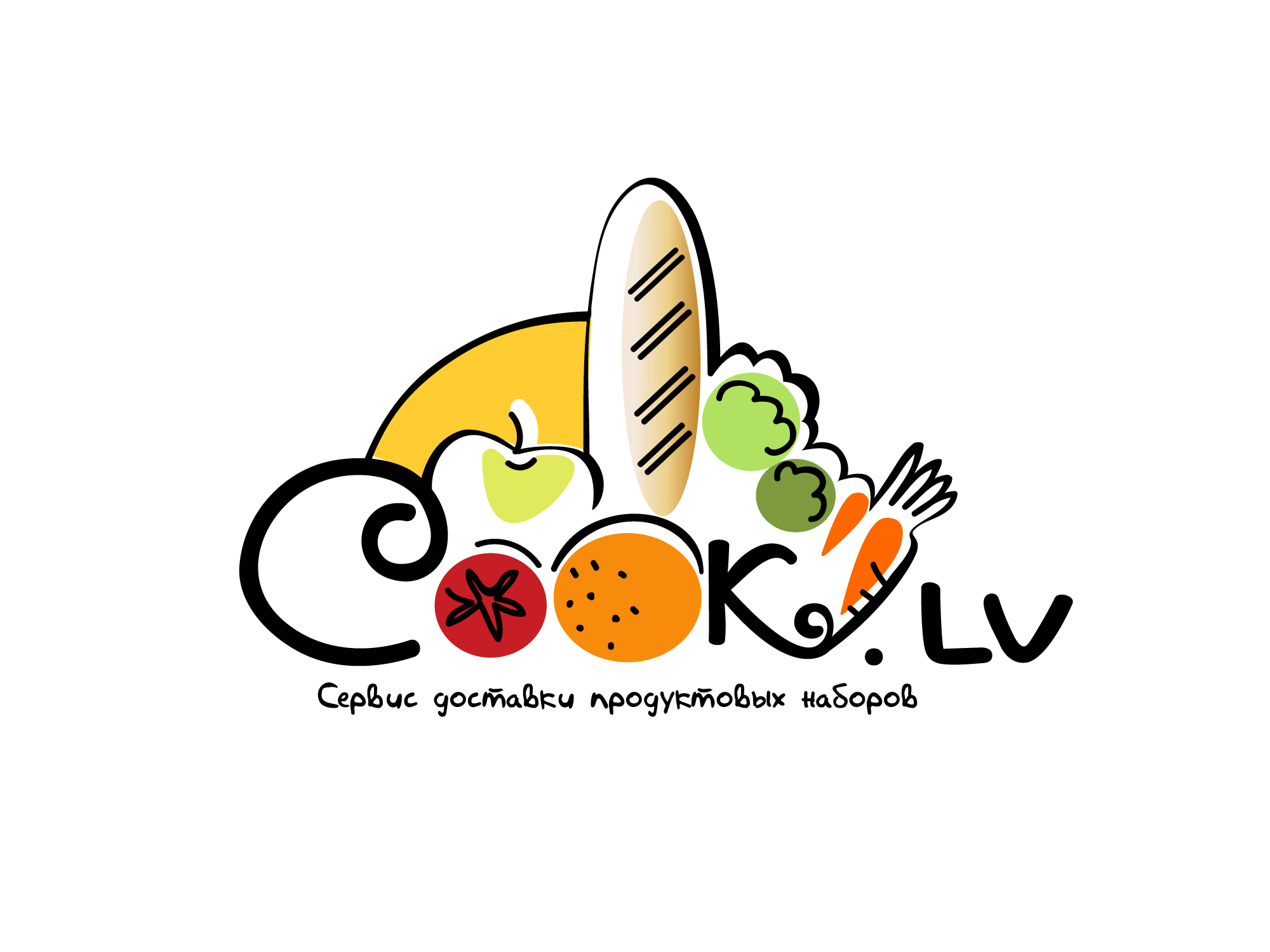 Логотипы продуктов питания