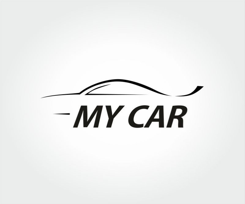 Логотип и фирменный стиль автосалона MY CAR.